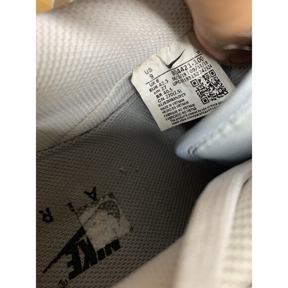 Rare  Nike Air Force 1 \'07 LV8‎ Under Construction White Grey BQ4421-100 Size 9 main image 8